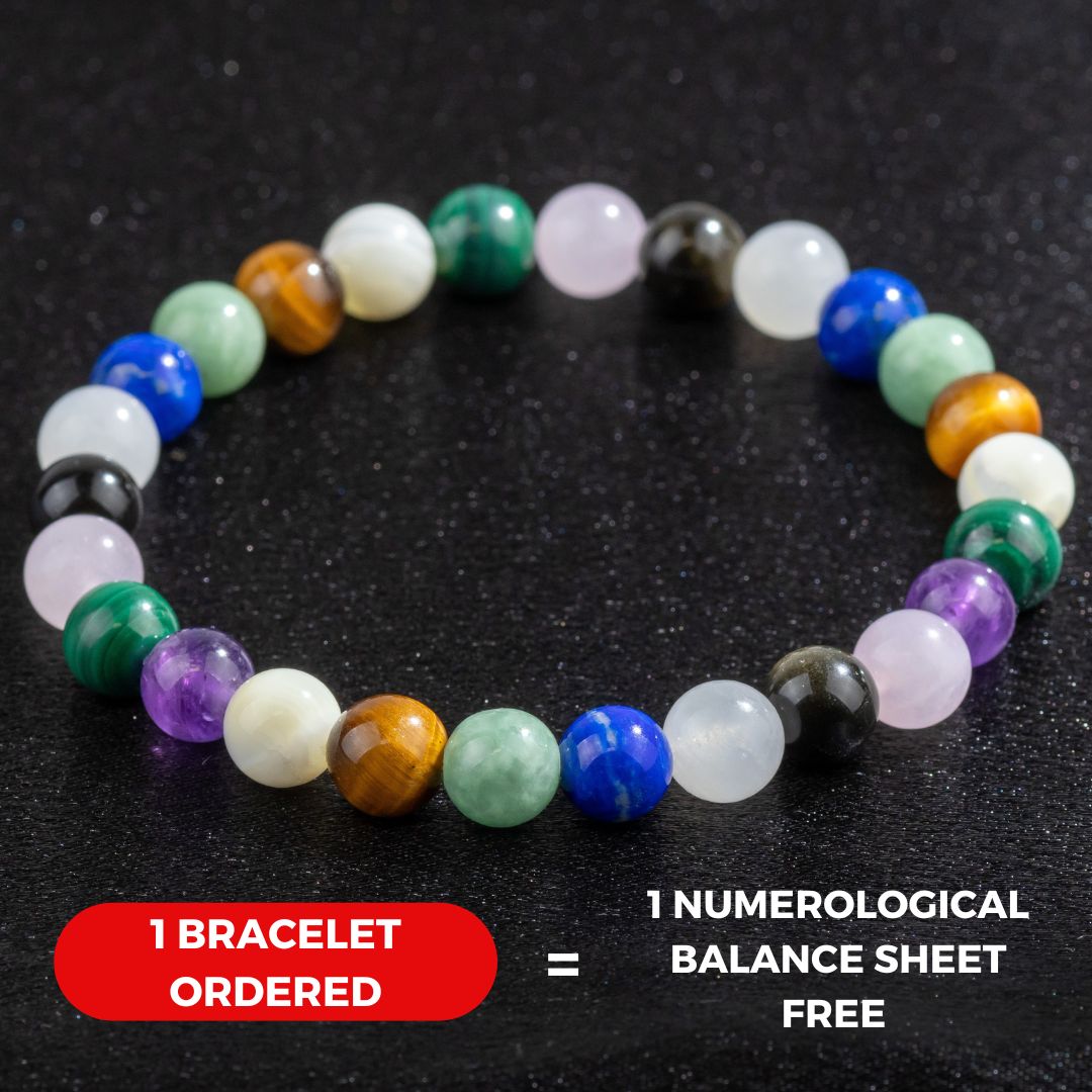 Anchor of Life Bracelet - 100% Personalized - Designed according to your Numerology