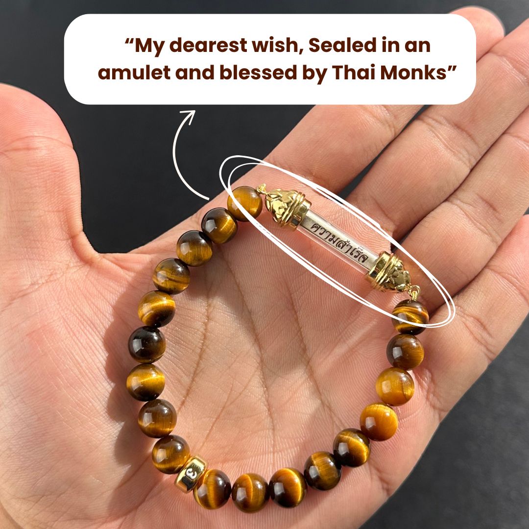 Sacred Wish Bracelet - Personalized Blessing