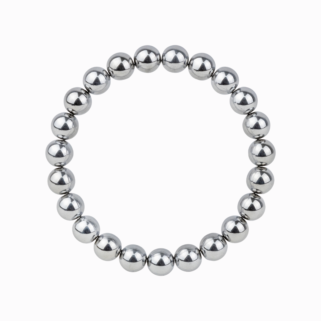 Natural Hematite Bracelet - AAA Quality (8mm)