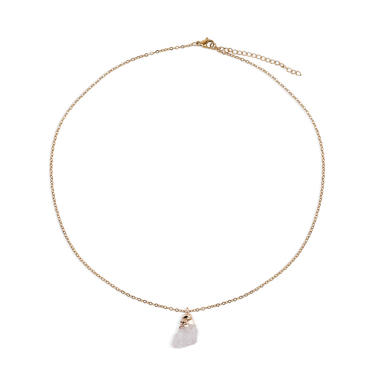 Natural Diamond Necklace – April (Raw Stone)