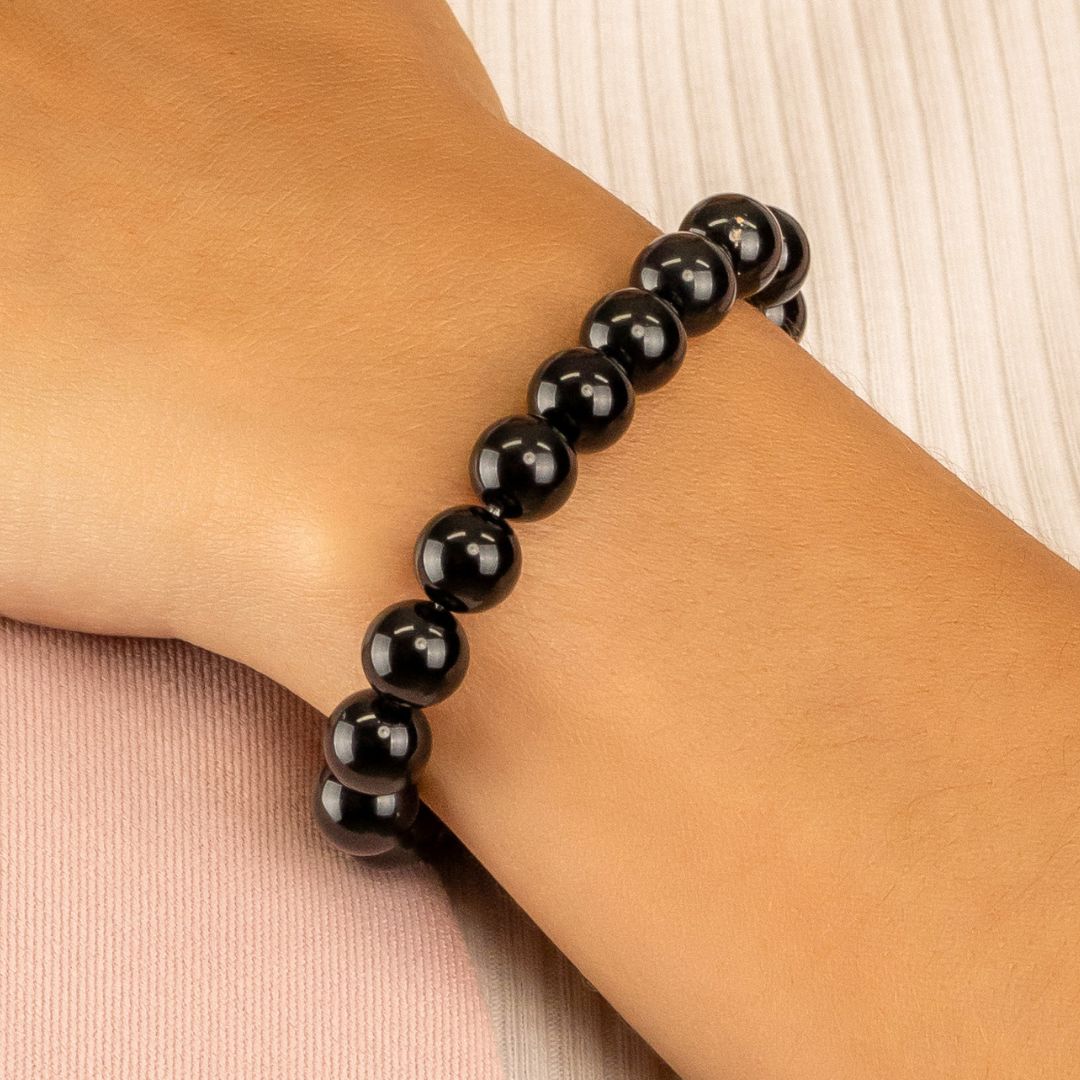 Natural Onyx Bracelet - A Quality (8mm) - FREE FROM 180€ ORDER