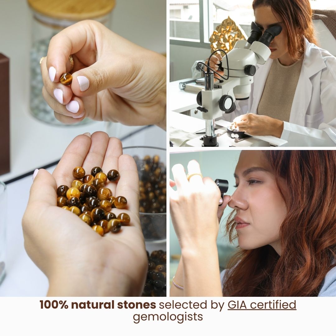 Natural Garnet Necklace – January (Raw Stone)