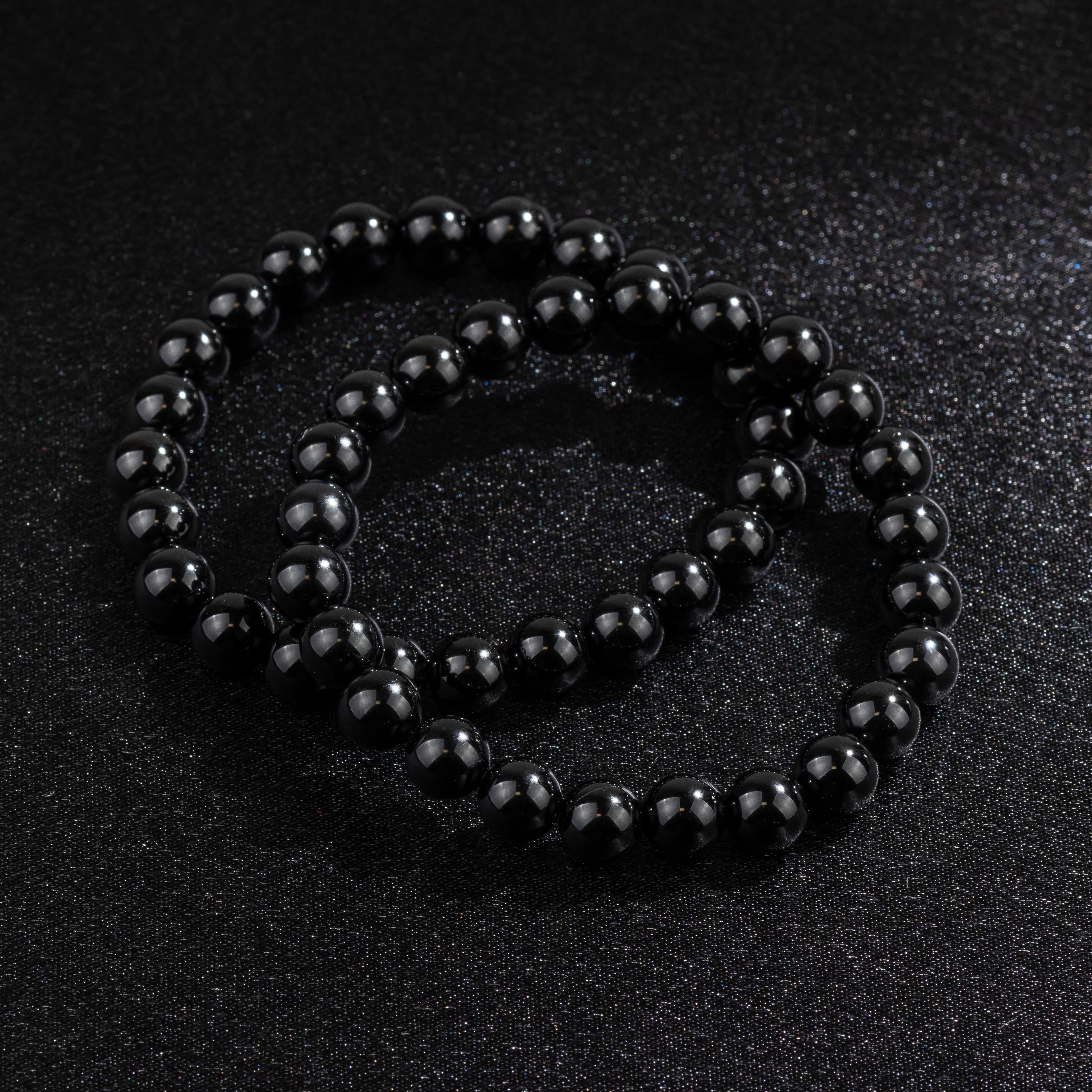 Natural Onyx Bracelet - A Quality (8mm) - FREE FROM 180€ ORDER
